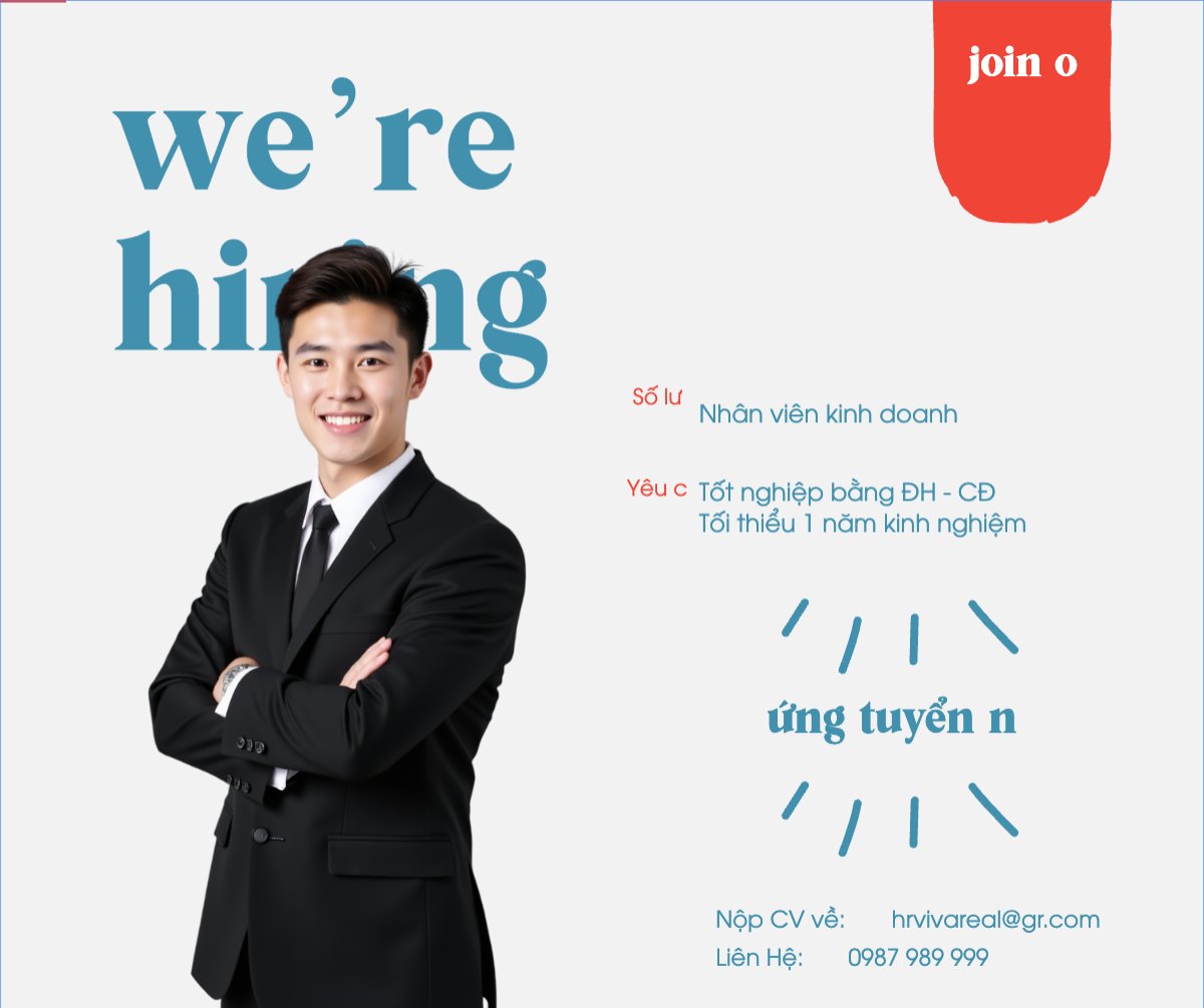 Mẫu Bài post MXH ngang Nhân viên kinh doanh, business, văn phòng, office, kinh doanh, kinh tế, hiện đại, modern — LayerPic