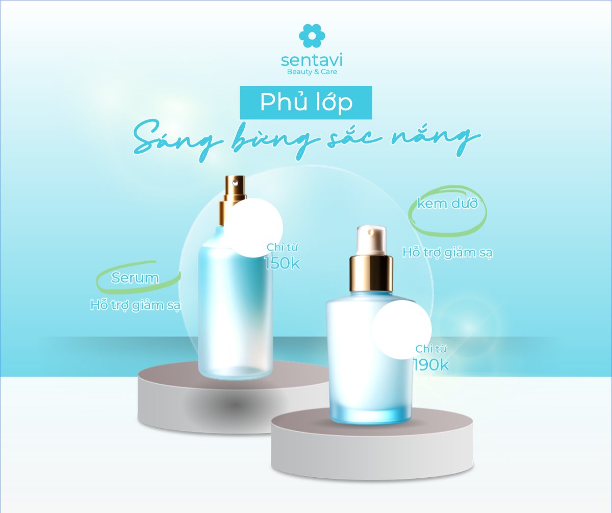 Mẫu Bài post MXH ngang Mỹ phẩm, trang điểm, make up, spa, beauty, làm đẹp, thẩm mỹ, cosmetic, hiện đại, morden — LayerPic
