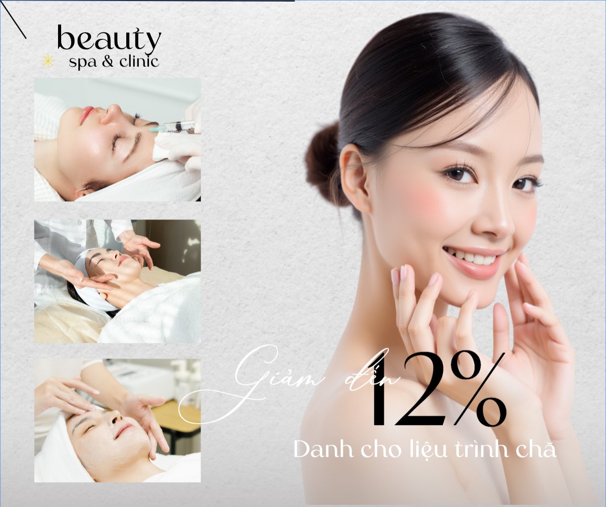 Mẫu Bài post MXH ngang Spa, beauty, làm đẹp, thẩm mỹ, cosmetics, hiện đại, morden — LayerPic