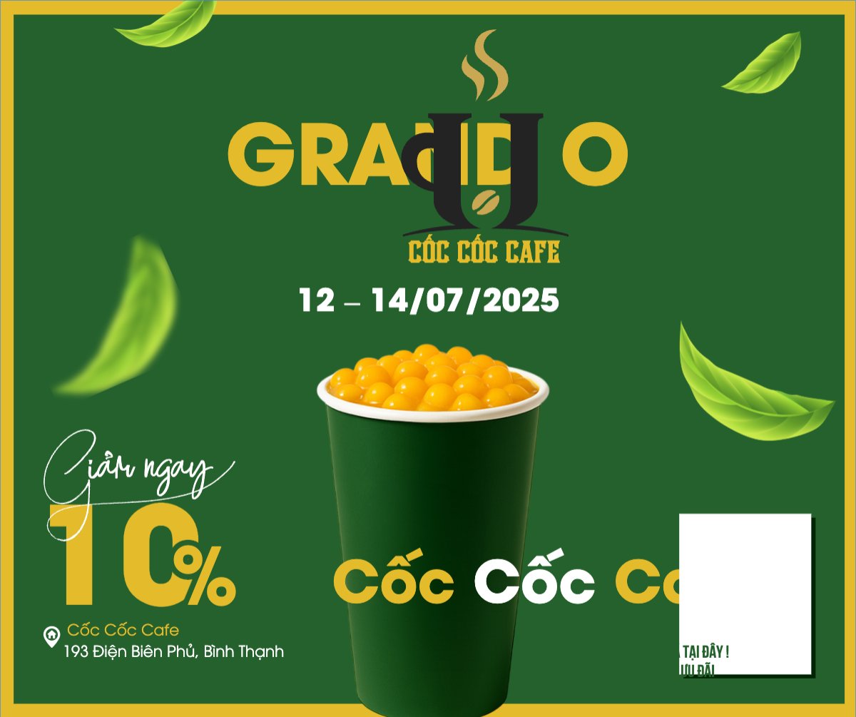 Mẫu Bài post MXH ngang Trà sữa, milk tea, nước uống, juice, giải khát, F&B, drink, dễ thương, hiện đại — LayerPic
