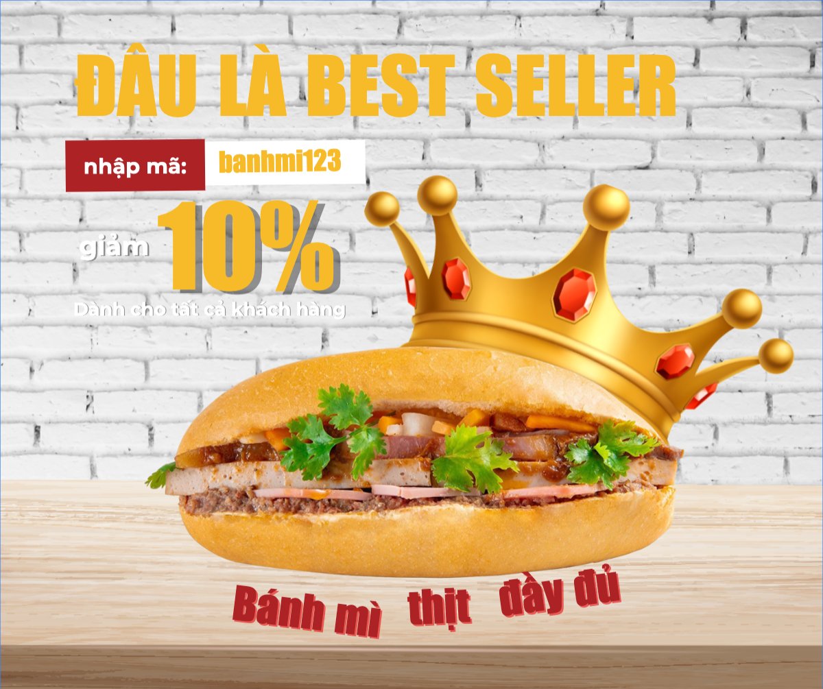 Mẫu Bài post MXH ngang Bánh mì, đồ ăn, food, thực phẩm, ẩm thực, món ăn, F&B, thức ăn, hiện đại, sang trọng, modern, — LayerPic