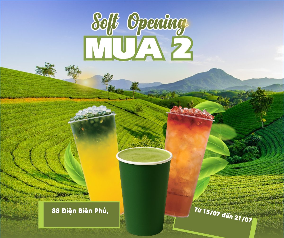 Mẫu Bài post MXH ngang Nước uống, juice, giải khát, F&B, drink, nước ép, trà sữa, milk tea, cà phê, coffee, cafe — LayerPic