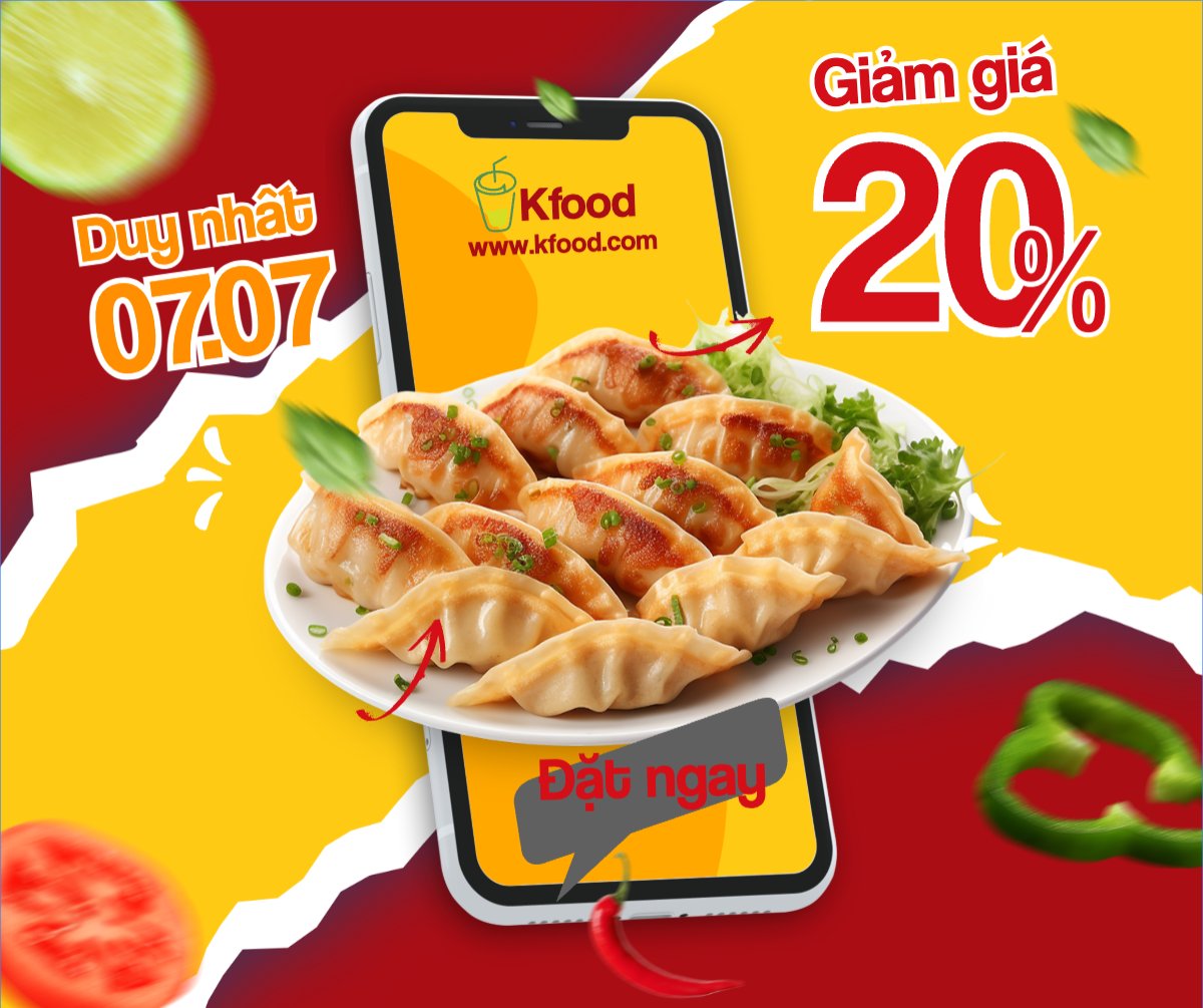 Mẫu Bài post MXH ngang Há cảo, dimsum, đồ ăn, fastfood, food, thực phẩm, ẩm thực, món ăn, F&B, nhà hàng, thức ăn, hiện đại — LayerPic