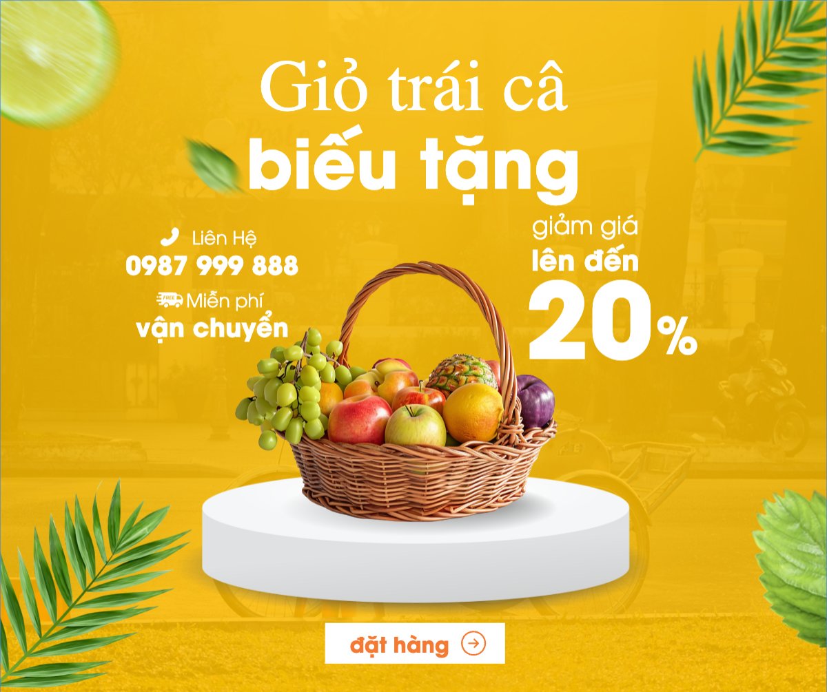 Mẫu Bài post MXH ngang Trái cây, fruit, Đồ ăn, food, thực phẩm, ẩm thực, món ăn, F&B, nhà hàng, thức ăn, hiện đại — LayerPic