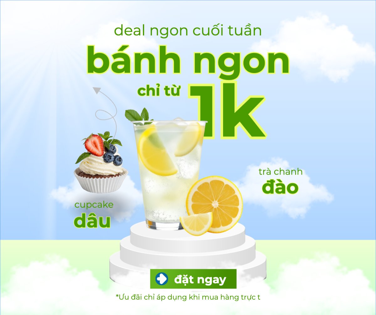 Mẫu Bài post MXH ngang Trà chanh, lemontea, soda, nước ép, trà sữa, nước uống, juice, giải khát, F&B, drink, hiện đại — LayerPic