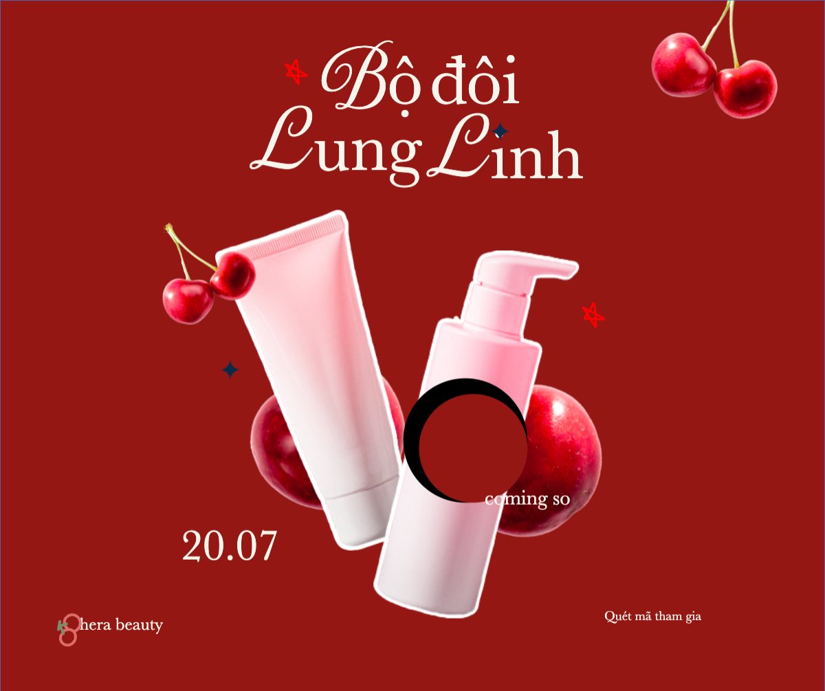 Mẫu Bài post MXH ngang Mỹ phẩm, trang điểm, make up, spa, beauty, làm đẹp, thẩm mỹ, cosmetic, hiện đại, morden — LayerPic