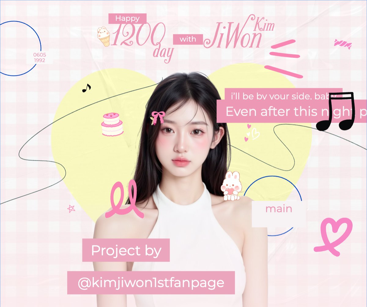 Mẫu Bài post MXH ngang Kpop, idol, thần tượng, sinh nhật, birthday, âm nhạc, music, sự kiện, event, giải trí — LayerPic