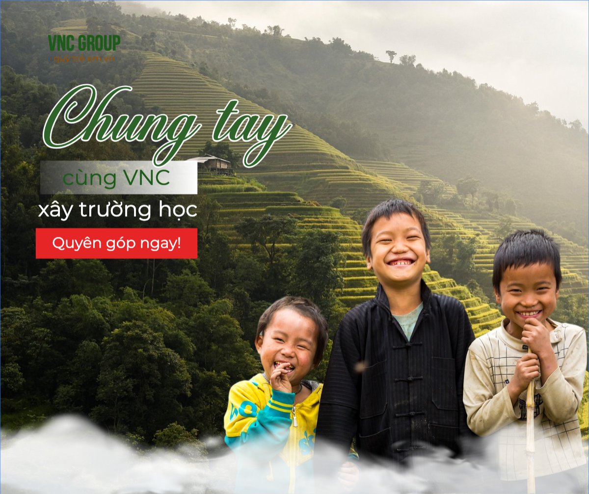 Mẫu Bài post MXH ngang Quốc tế thiếu nhi, 1/6, trẻ em, công tác xã hội, quyên góp, sự kiện, event — LayerPic