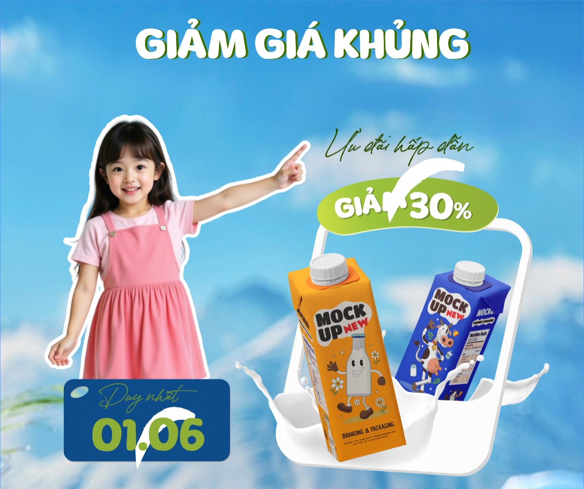 Mẫu Bài post MXH ngang Quốc tế thiếu nhi, trẻ em,1/6, International Children's Day, children , sự kiện, event, chương trình, sale, giải trí, entertainment — LayerPic