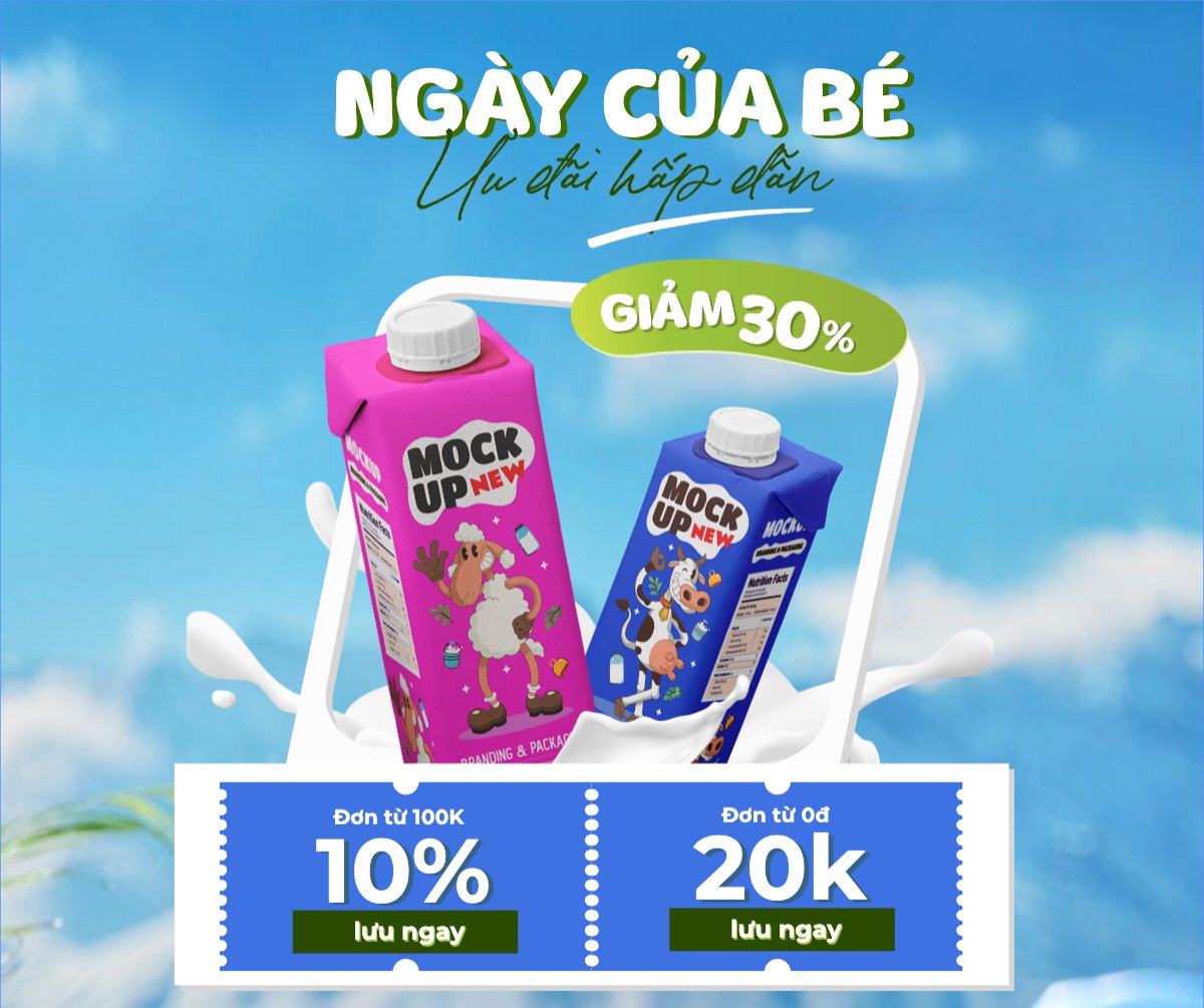 Mẫu Bài post MXH ngang Quốc tế thiếu nhi, trẻ em,1/6, International Children's Day, children , sự kiện, event, chương trình, sale, giải trí, entertainment — LayerPic