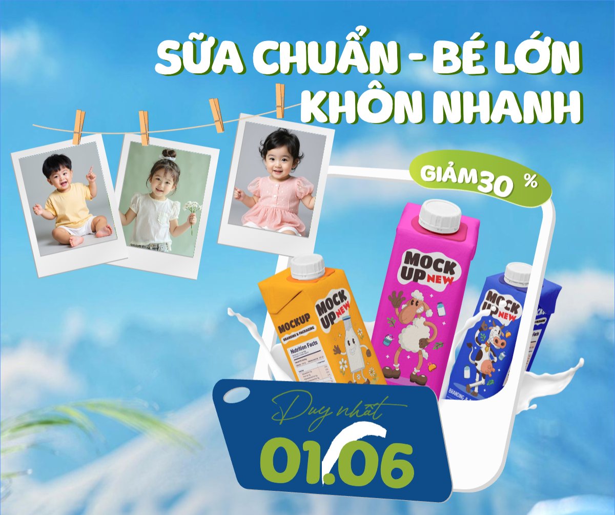 Mẫu Bài post MXH ngang Quốc tế thiếu nhi, trẻ em,1/6, International Children's Day, children , sự kiện, event, chương trình, sale, giải trí, entertainment — LayerPic