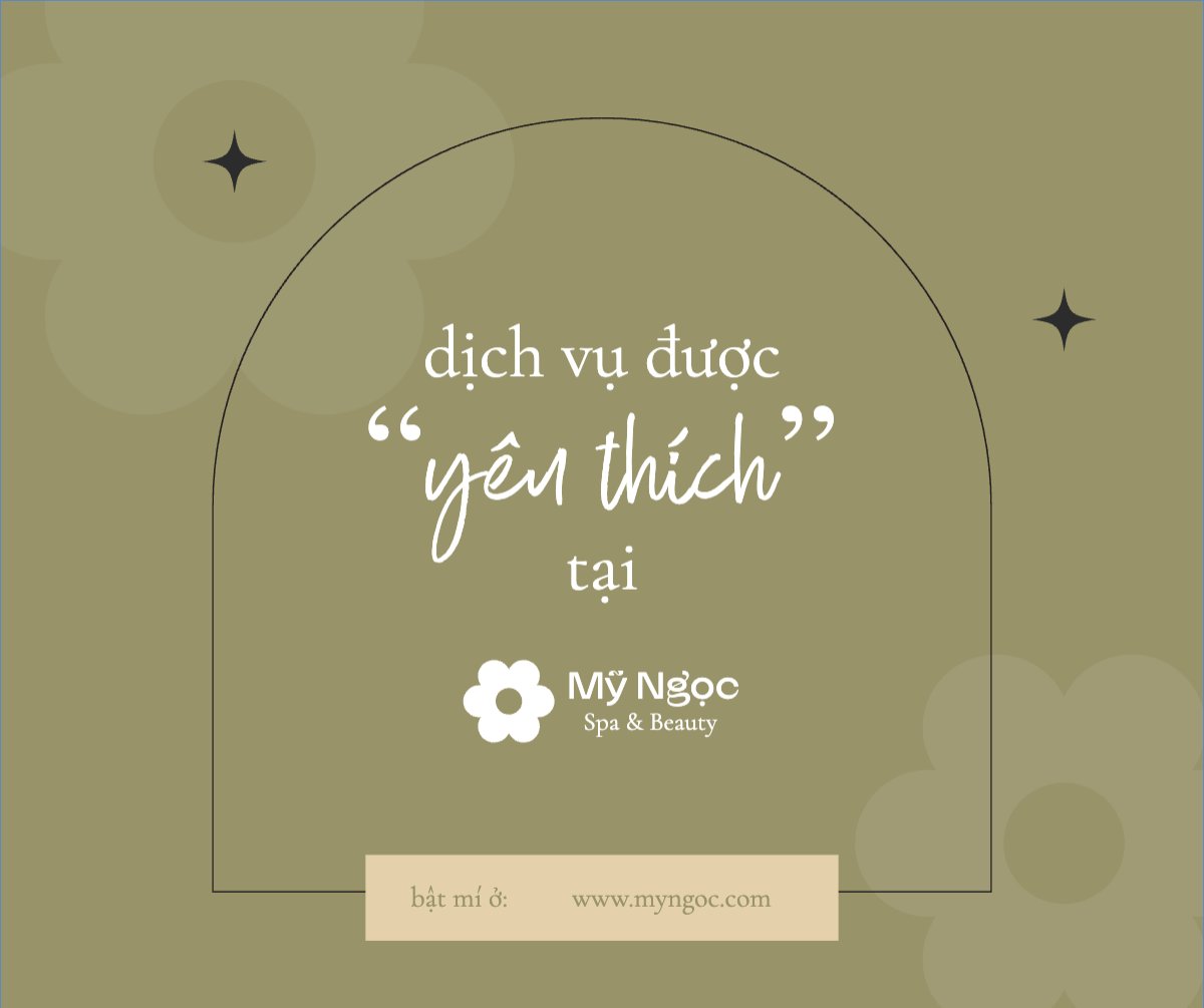 Mẫu Bài post MXH ngang Tiệm tóc, tiệm cắt tóc, salon, nail, spa, beauty, làm đẹp, thẩm mỹ — LayerPic