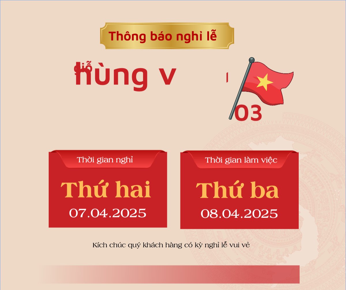 Mẫu Bài post MXH ngang 10/3, Giỗ Tổ Hùng Vương, Việt Nam, truyền thống, Vietnamese, sự kiện, event — LayerPic