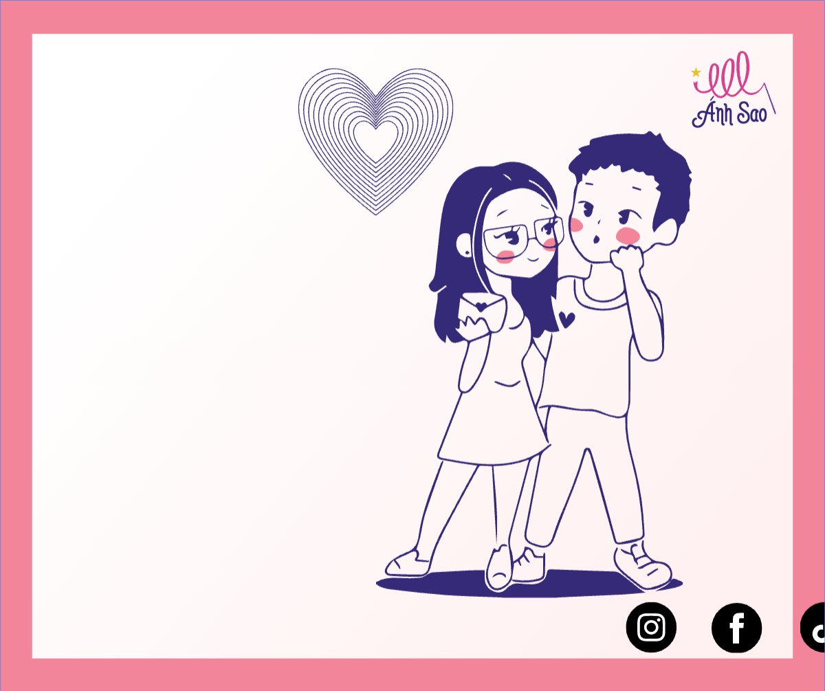Mẫu Bài post MXH ngang Lễ tình nhân, Valentine's day, 14/2, sự kiện, event, chương trình, sale, giải trí, entertainment — LayerPic