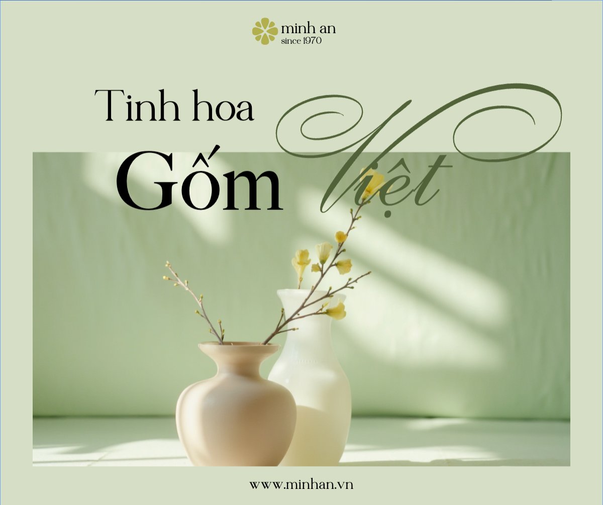 Mẫu Bài post MXH ngang Gốm sứ, ceramics, xây dựng, build, nội thất, bất động sản, interior, real estate — LayerPic