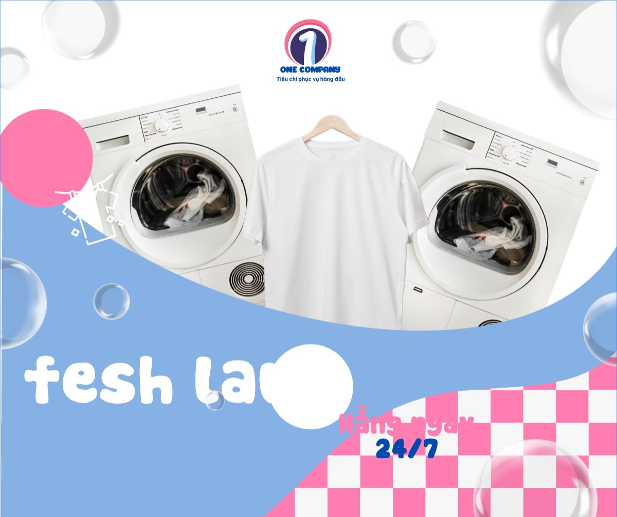 Mẫu Bài post MXH ngang Công nghệ, technology, điện tử, electronic, máy giặt, washing machine — LayerPic