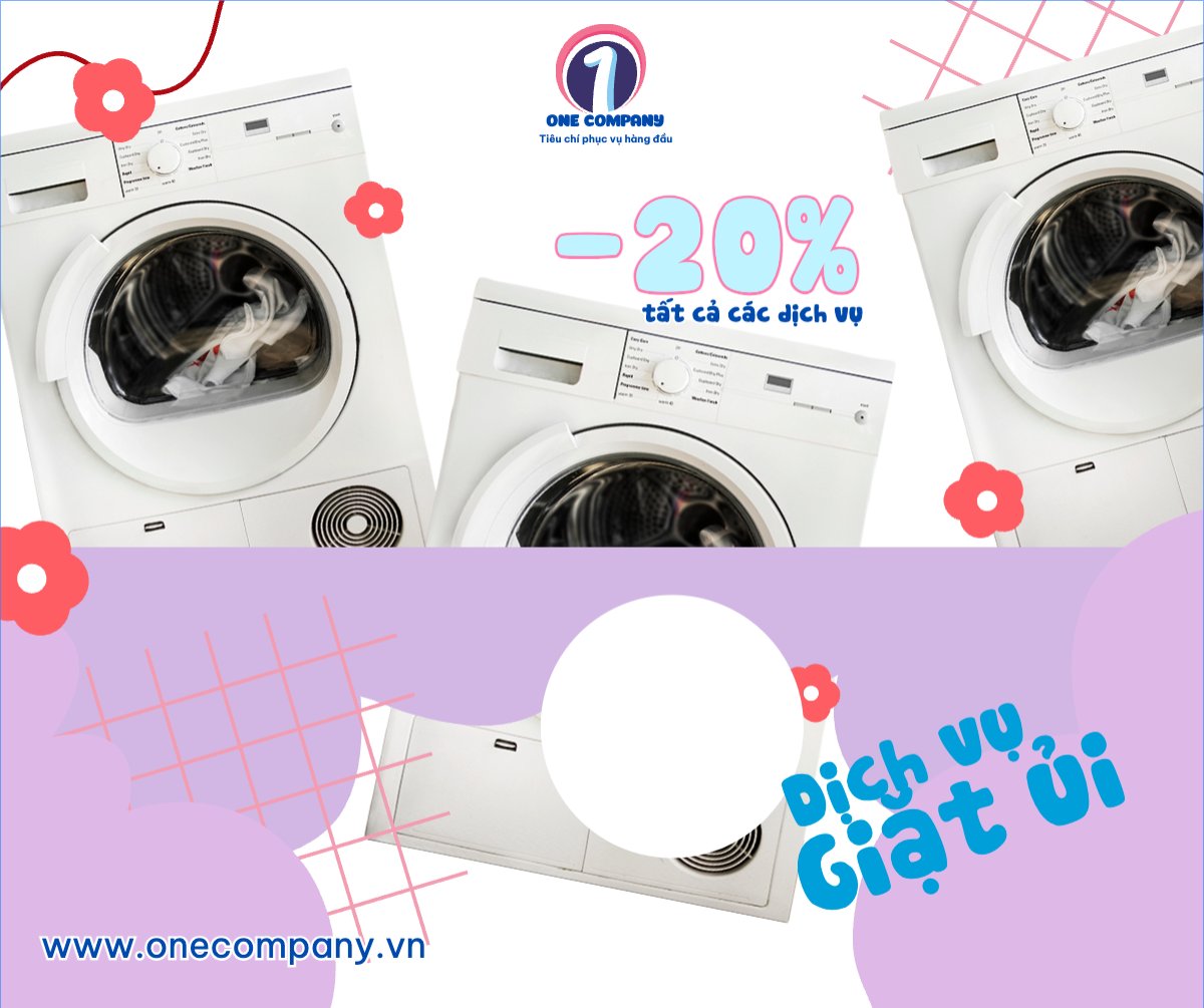 Mẫu Bài post MXH ngang Công nghệ, technology, điện tử, electronic, máy giặt, washing machine — LayerPic