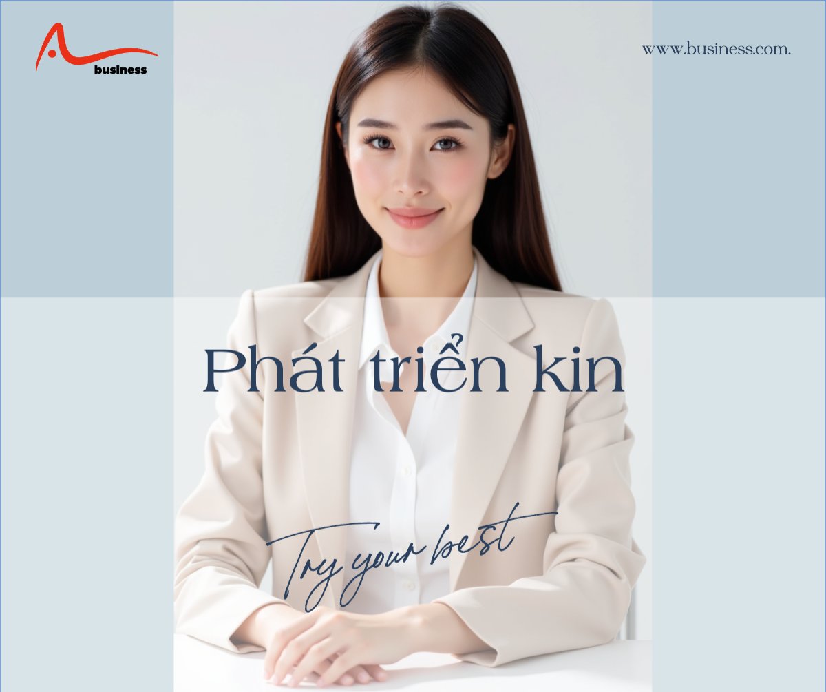 Mẫu Bài post MXH ngang Doanh nhân, Văn phòng, office — LayerPic