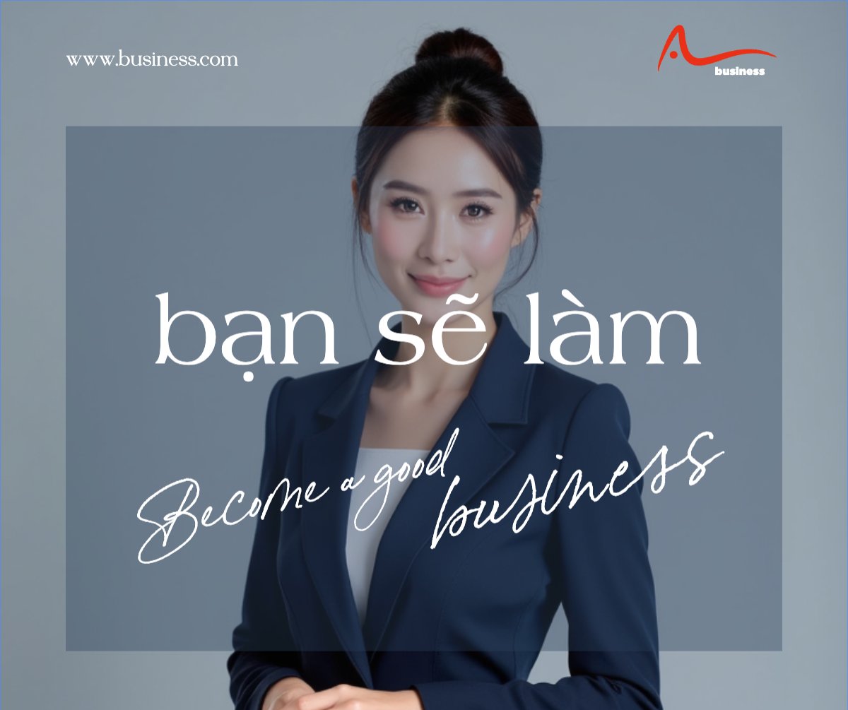 Mẫu Bài post MXH ngang Doanh nhân, Văn phòng, office — LayerPic