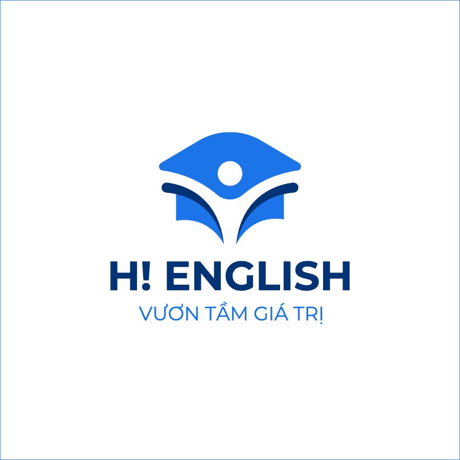Mẫu Logo Tiếng Anh, English, giáo dục, education, school, trường học — LayerPic