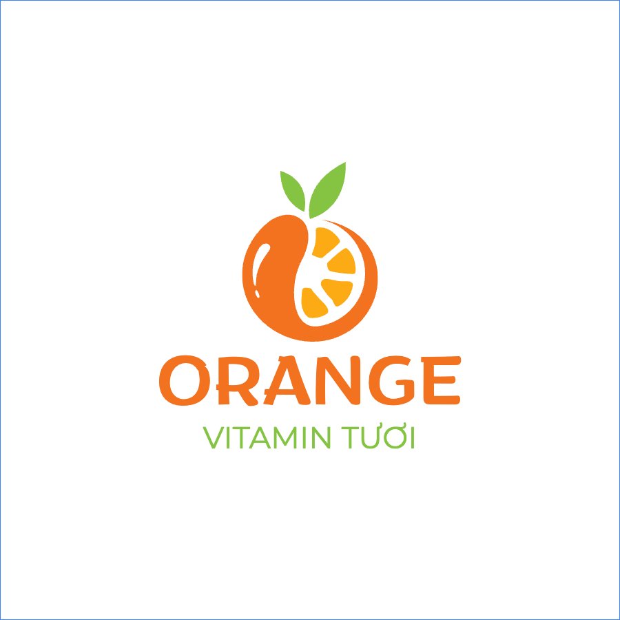 Mẫu Logo Lemon, chanh, orange, nước uống, juice, giải khát, F&B, drink — LayerPic