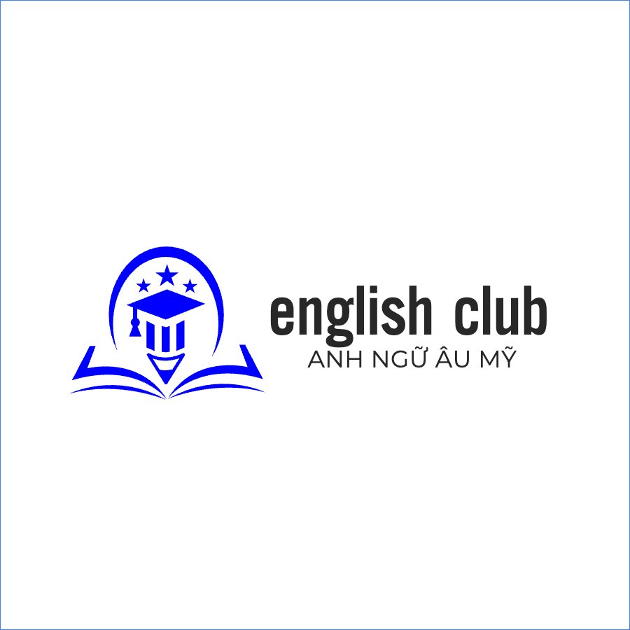 Mẫu Logo Trung tâm tiếng Anh, trung tâm, giáo dục, education, school, trường học, — LayerPic