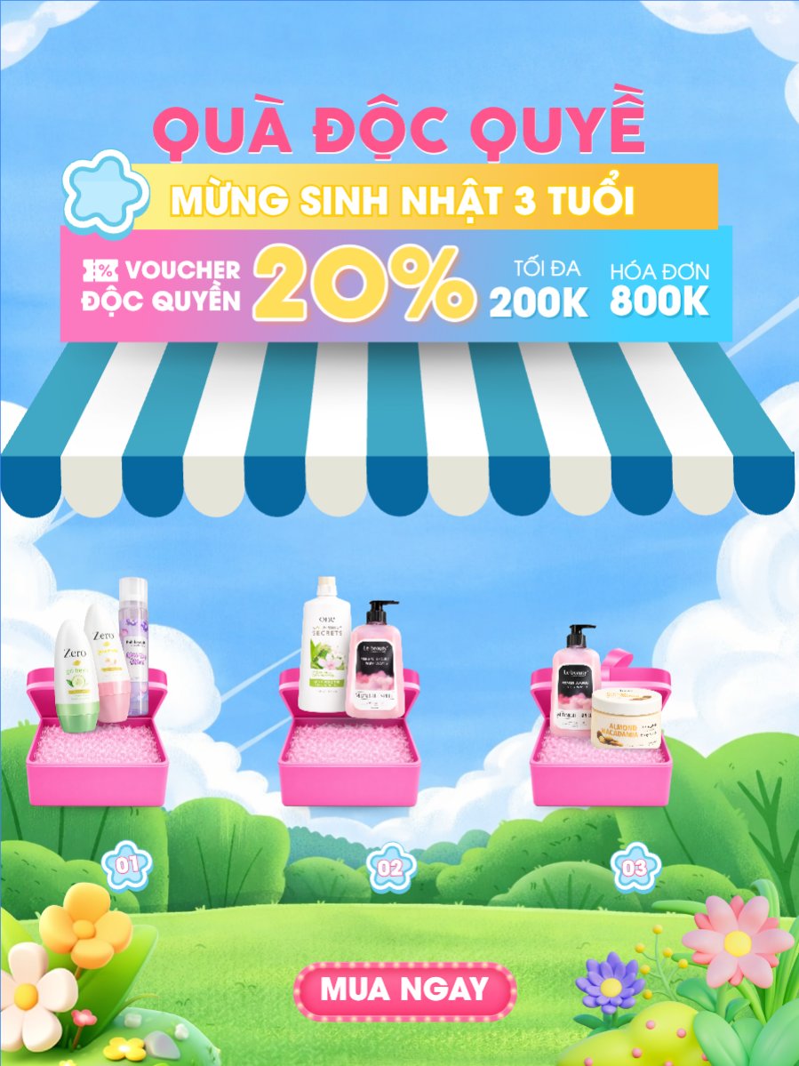 Giảm giá sinh nhật
