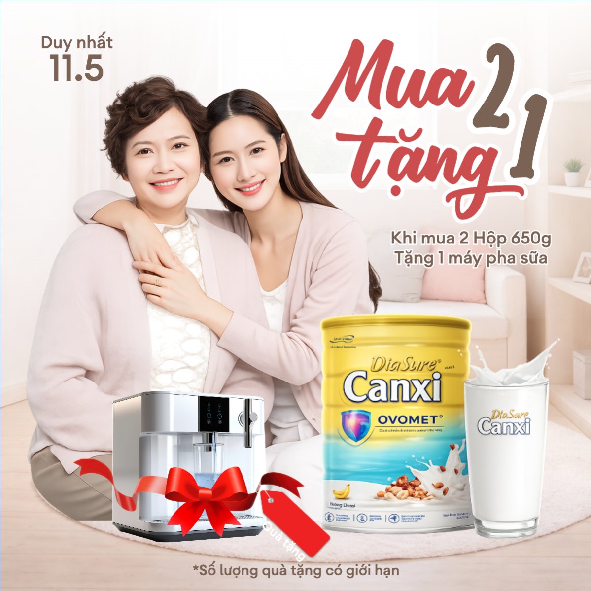 Mẫu Bài post MXH vuông Mua 2 tặng 1 — LayerPic