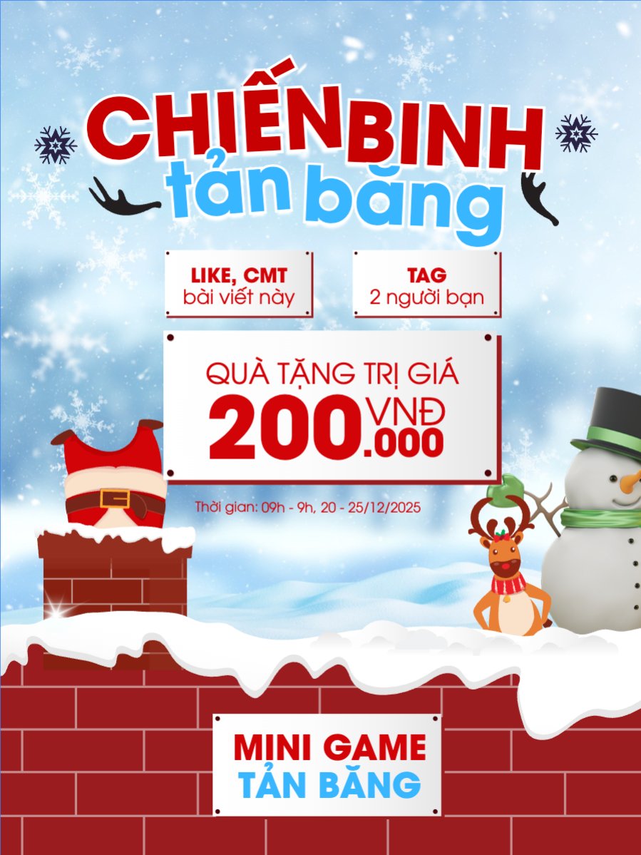 Mẫu Banner dọc Chiến binh tản băng — LayerPic
