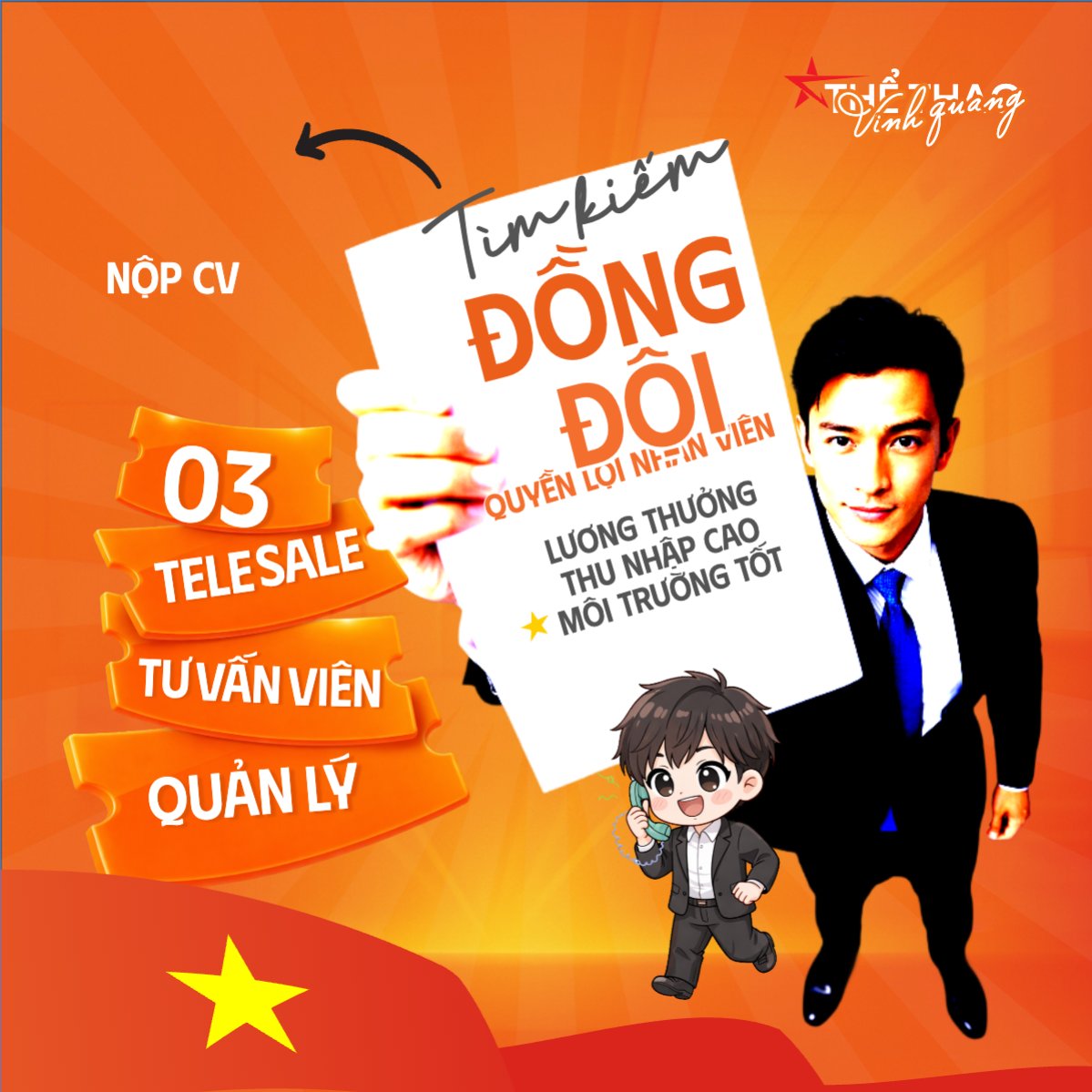 Mẫu Bài post MXH vuông Tìm kiếm đồng đội — LayerPic