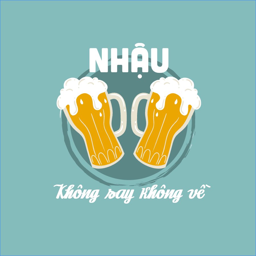 Mẫu Logo Nước uống, juice, giải khát, F&B, drink, bia, beer — LayerPic