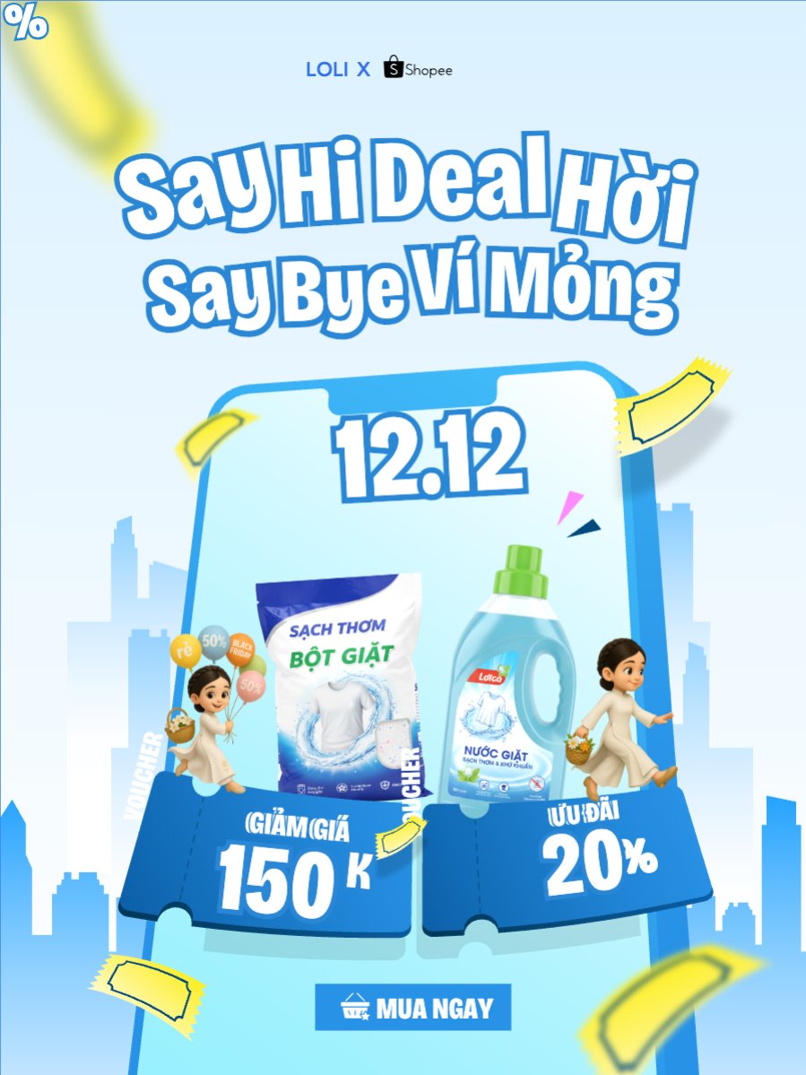 Say hi deal hời say bye ví mỏng