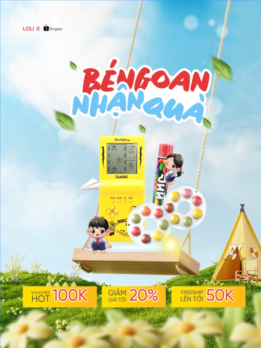 Bé ngoan nhận quà