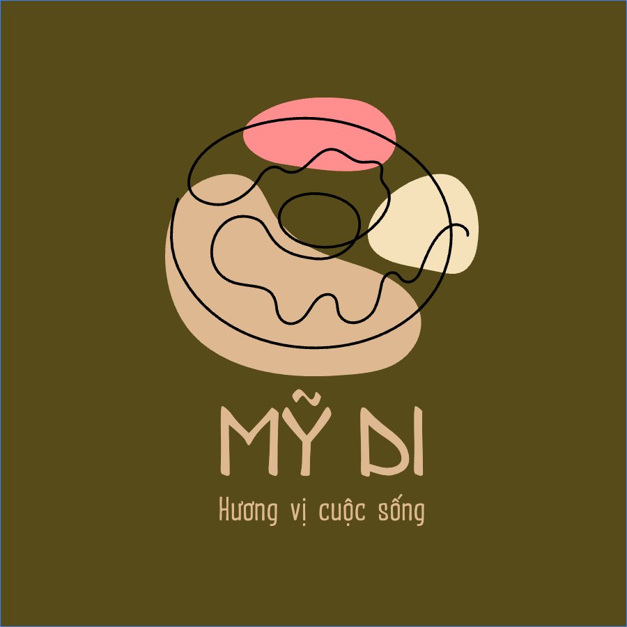 Mẫu Logo Đồ ăn, food, thực phẩm, ẩm thực, món ăn, F&B, thức ăn, donut, bánh ngọt — LayerPic