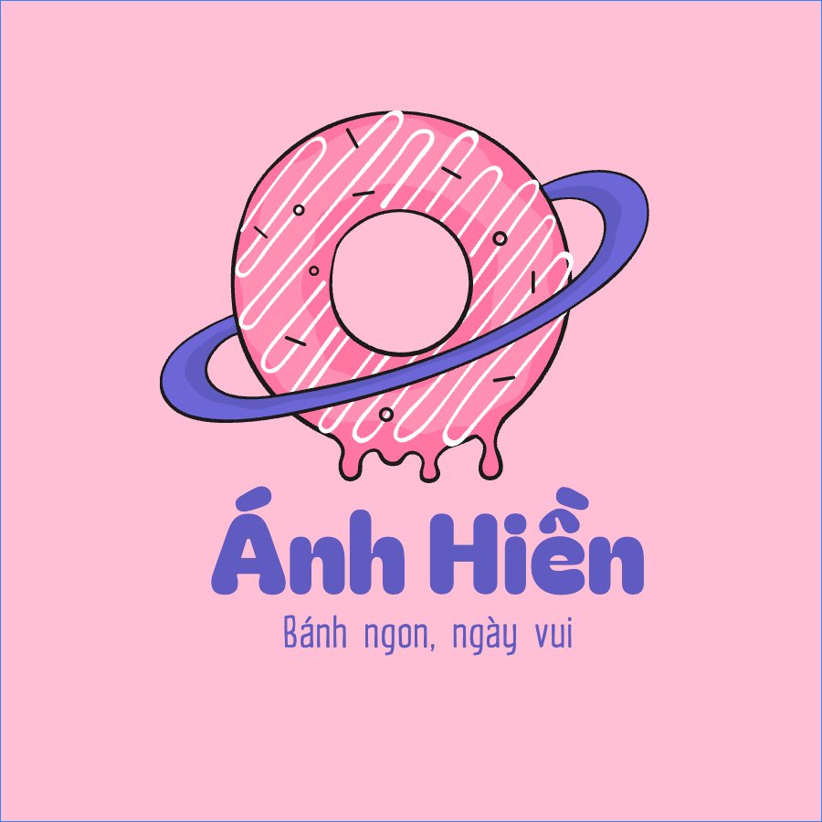 Mẫu Logo Đồ ăn, food, thực phẩm, ẩm thực, món ăn, F&B, thức ăn, donut, bánh ngọt — LayerPic