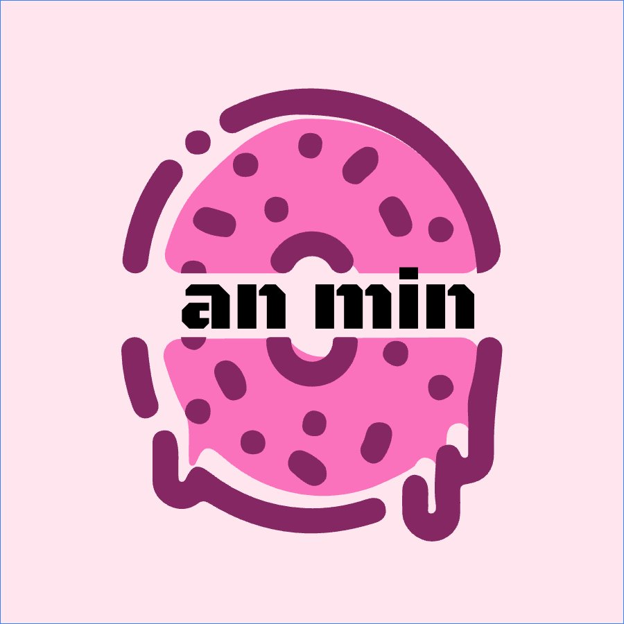 Mẫu Logo Đồ ăn, food, thực phẩm, ẩm thực, món ăn, F&B, thức ăn, donut, bánh ngọt — LayerPic