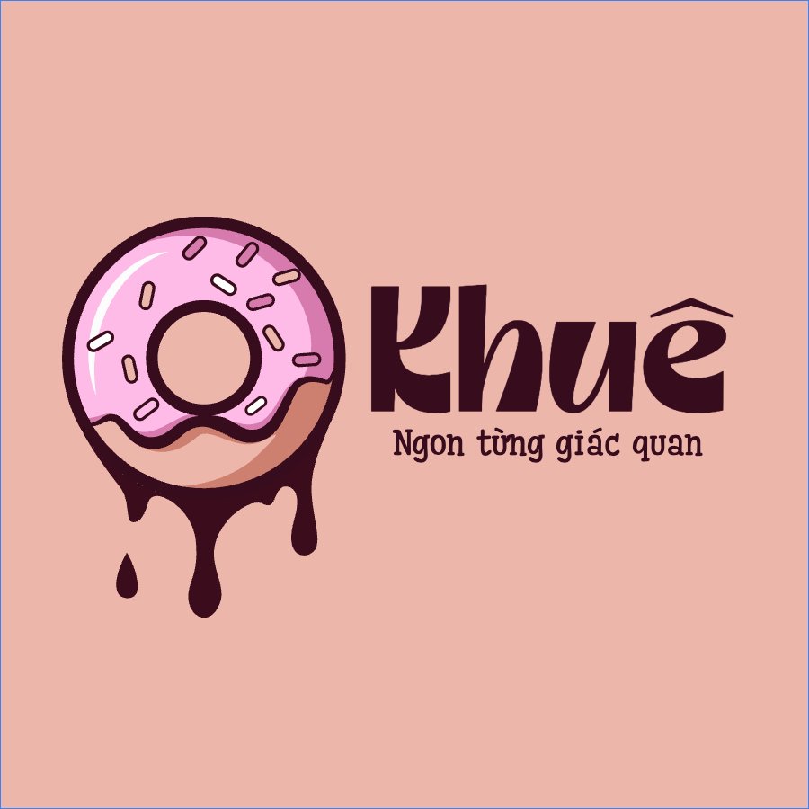 Mẫu Logo Đồ ăn, food, thực phẩm, ẩm thực, món ăn, F&B, thức ăn,donut, bánh ngọt — LayerPic