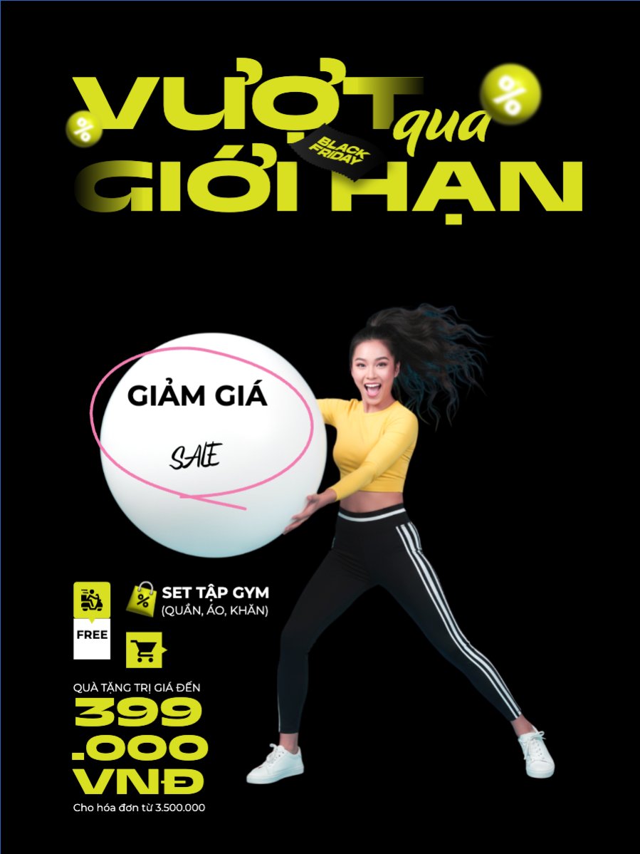 Mẫu Banner dọc Black friday vượt giới hạn — LayerPic