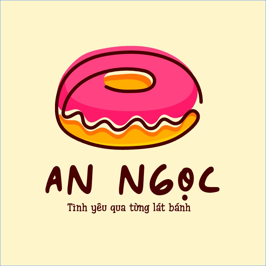 Mẫu Logo Đồ ăn, food, thực phẩm, ẩm thực, món ăn, F&B, thức ăn, donut, bánh ngọt — LayerPic