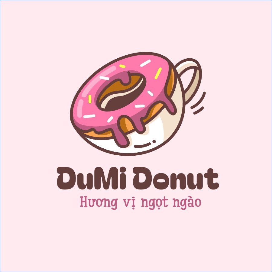 Mẫu Logo Đồ ăn, food, thực phẩm, ẩm thực, món ăn, F&B, thức ăn, donut, bánh ngọt — LayerPic