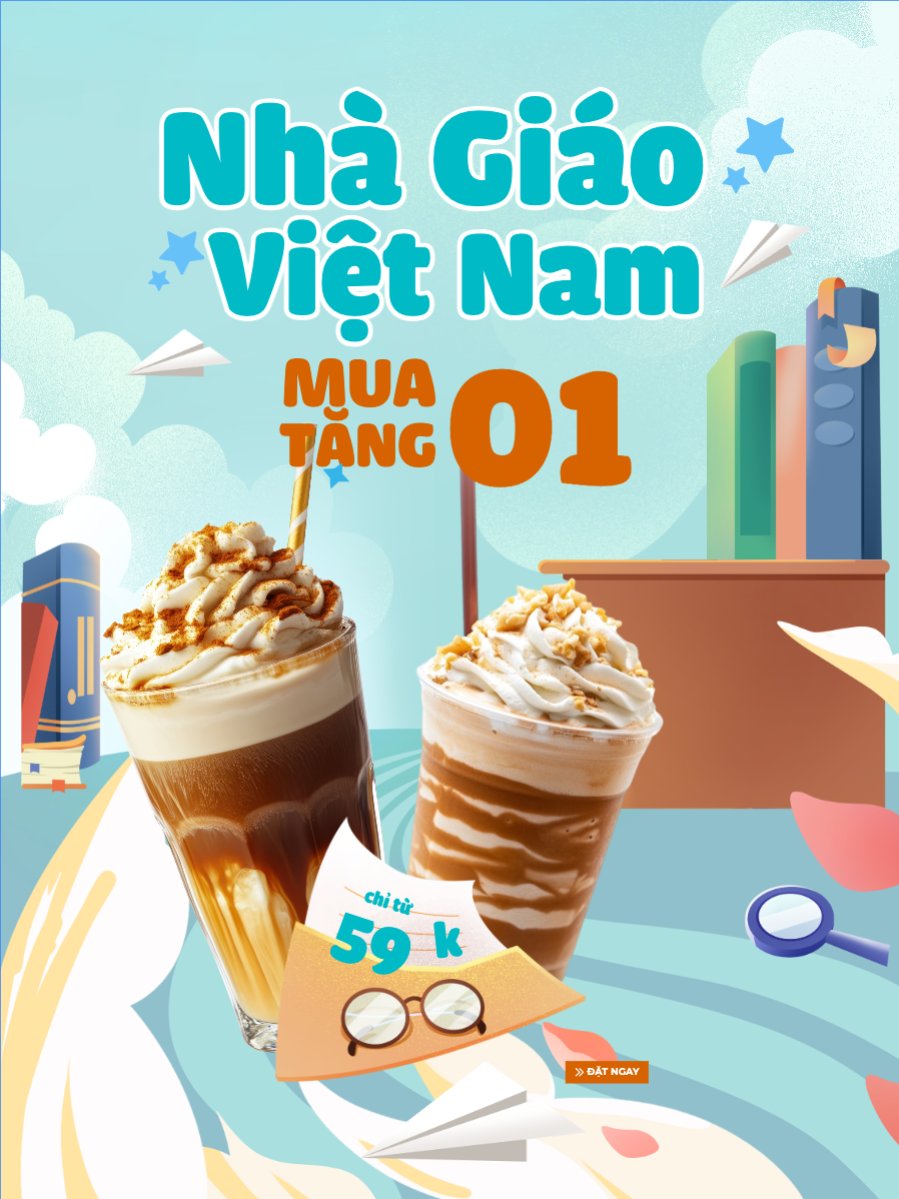 Mẫu Banner dọc Chúc mừng ngày Nhà Giáo Việt Nam 20/11 — LayerPic
