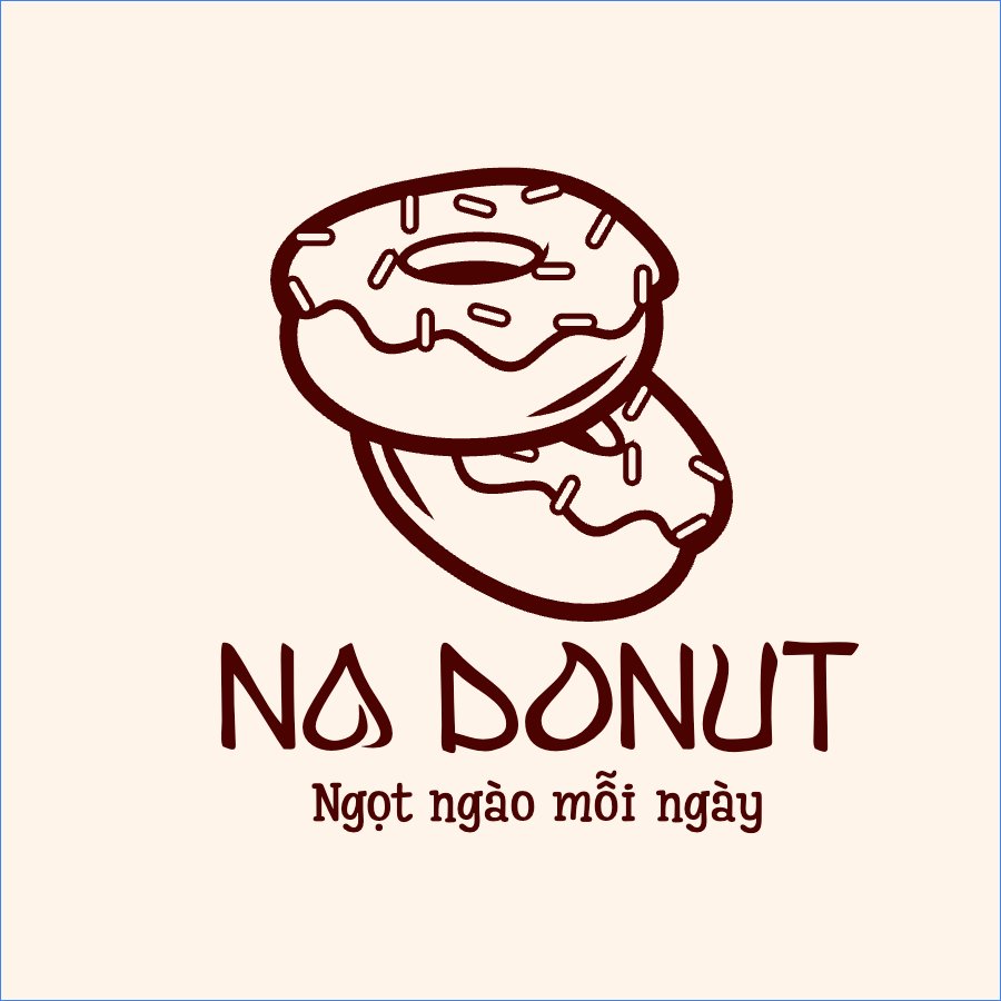 Mẫu Logo Đồ ăn, food, thực phẩm, ẩm thực, món ăn, F&B, thức ăn, donut, bánh ngọt — LayerPic