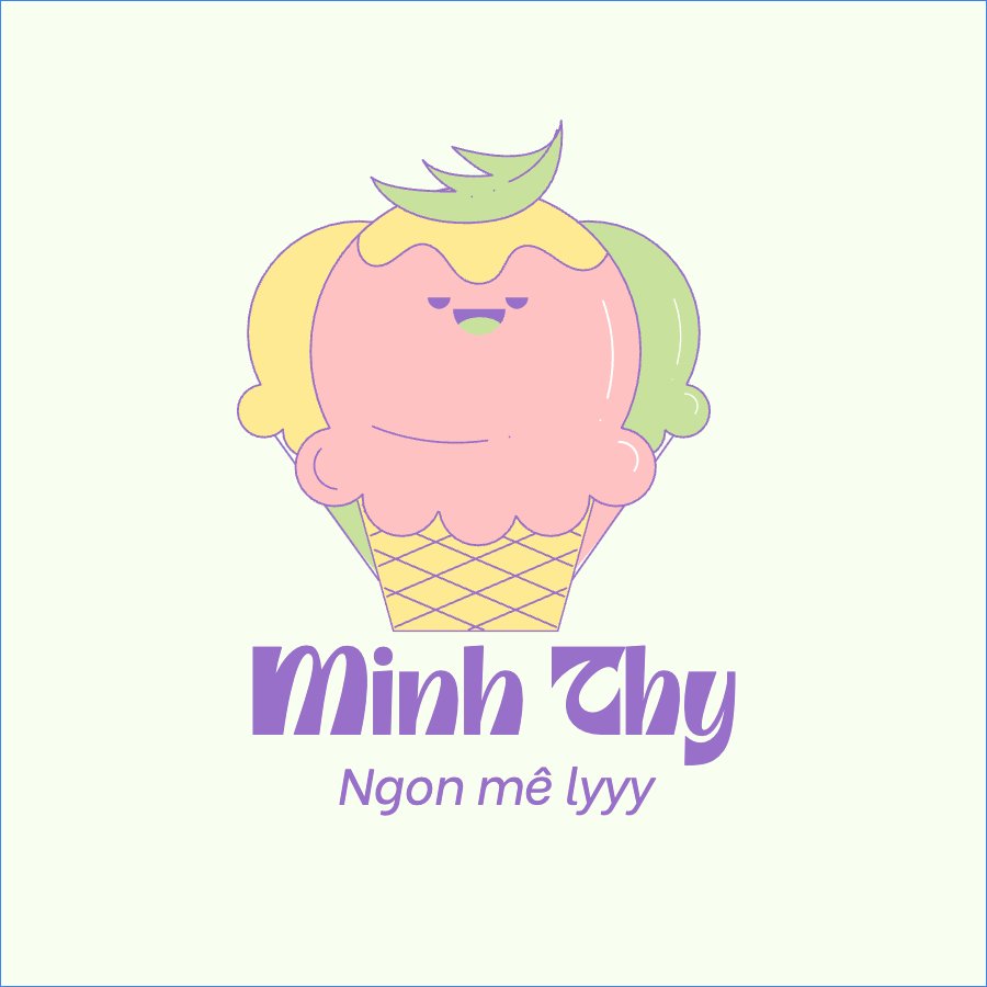 Mẫu Logo Đồ ăn, food, thực phẩm, ẩm thực, món ăn, F&B, thức ăn, Kem, ice cream — LayerPic