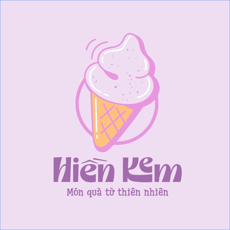 Mẫu Logo Đồ ăn, food, thực phẩm, ẩm thực, món ăn, F&B, thức ăn, Kem, ice cream — LayerPic