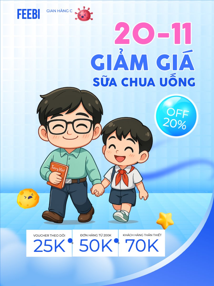 Mẫu Banner dọc Mừng ngày nhà giáo Việt Nam — LayerPic