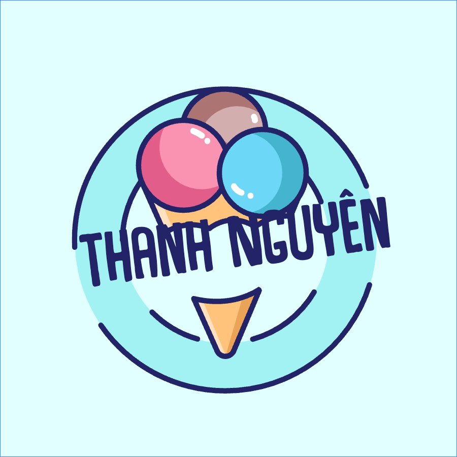 Mẫu Logo Đồ ăn, food, thực phẩm, ẩm thực, món ăn, F&B, thức ăn, Kem, ice cream — LayerPic