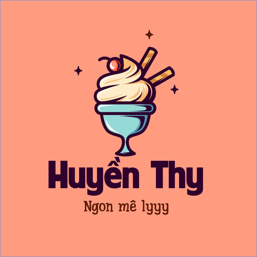 Mẫu Logo Đồ ăn, food, thực phẩm, ẩm thực, món ăn, F&B, thức ăn, Kem, ice cream — LayerPic