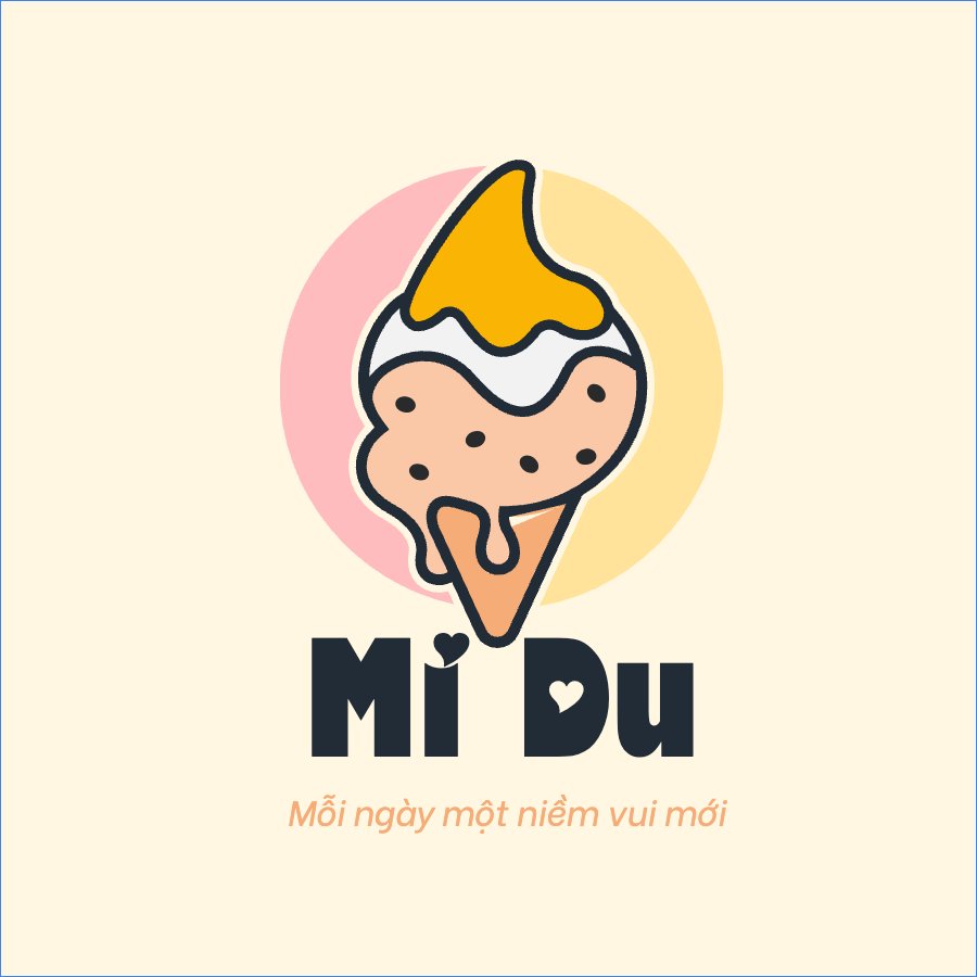 Mẫu Logo Đồ ăn, food, thực phẩm, ẩm thực, món ăn, F&B, thức ăn, Kem, ice cream — LayerPic