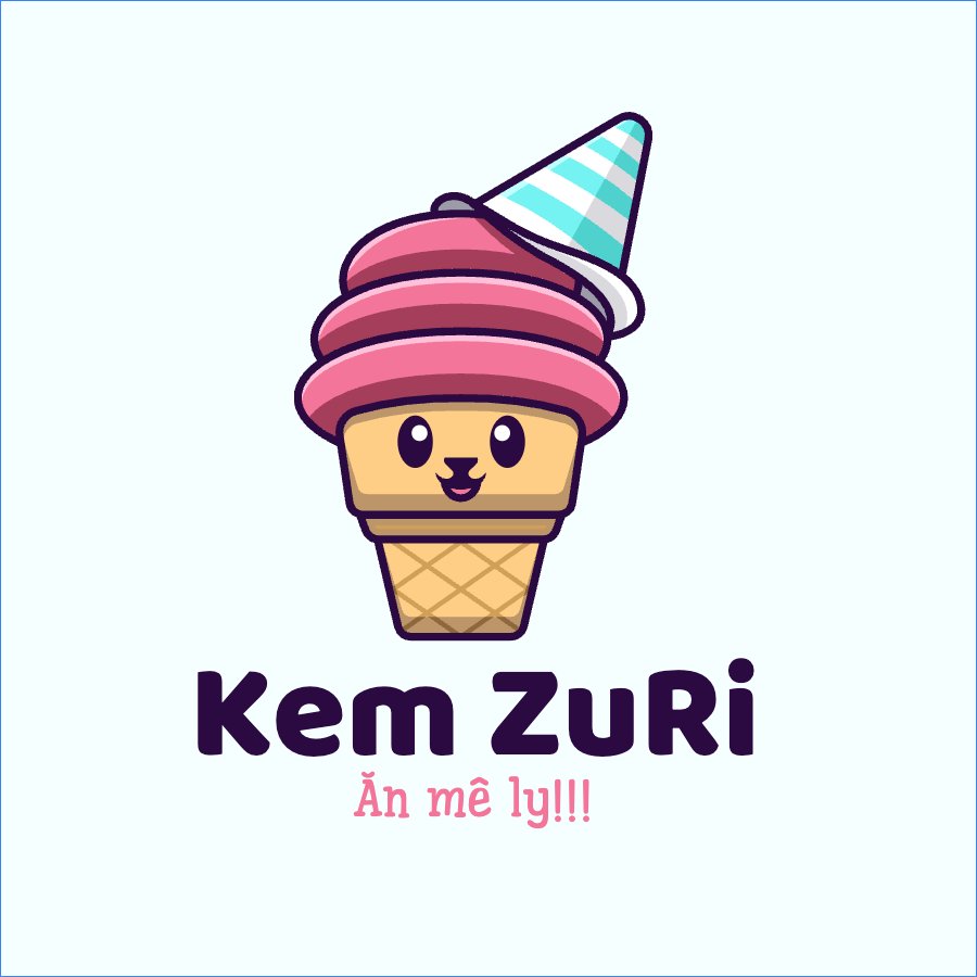 Mẫu Logo Đồ ăn, food, thực phẩm, ẩm thực, món ăn, F&B, thức ăn, Kem, ice cream — LayerPic
