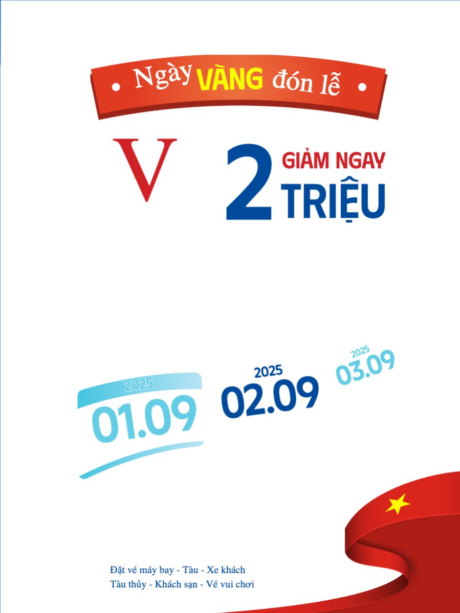 Mẫu Banner dọc 2/9, Quốc Khánh, lễ hội, Việt Nam, du lịch, travel, tourism, trải nghiệm, khám phá, hiện đại, modern — LayerPic